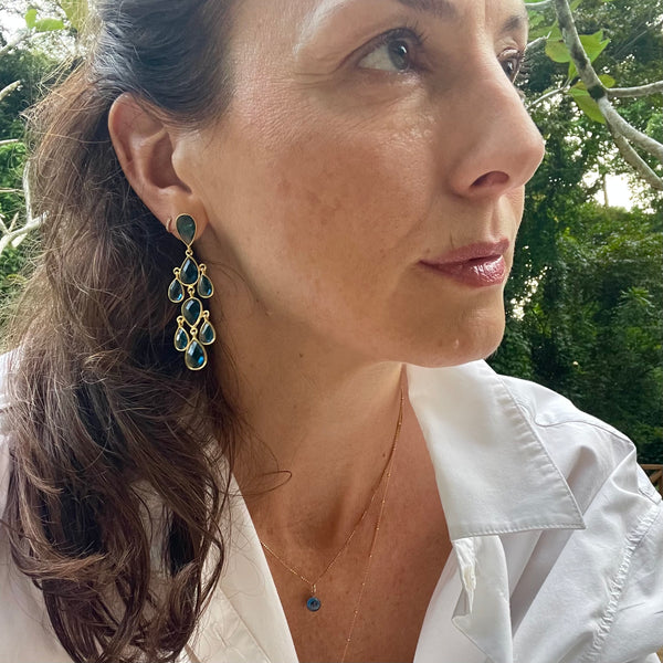 Devi Chandelier Earrings - The Jungle Emporium