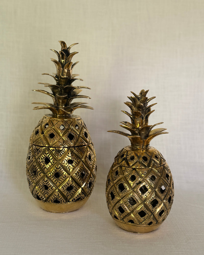 Pineapple Brass Hurricane ~ various sizes