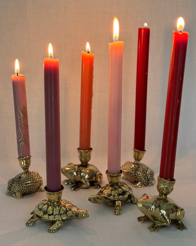 Brass Candleholders ~ various designs