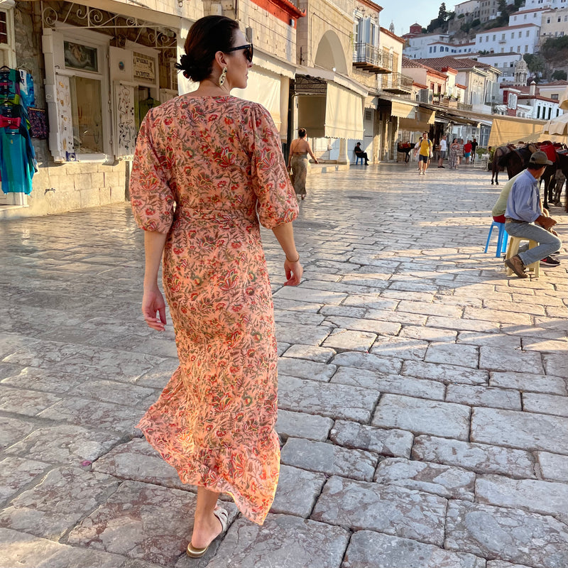 The Olympia wrap dress ~ Various Colours