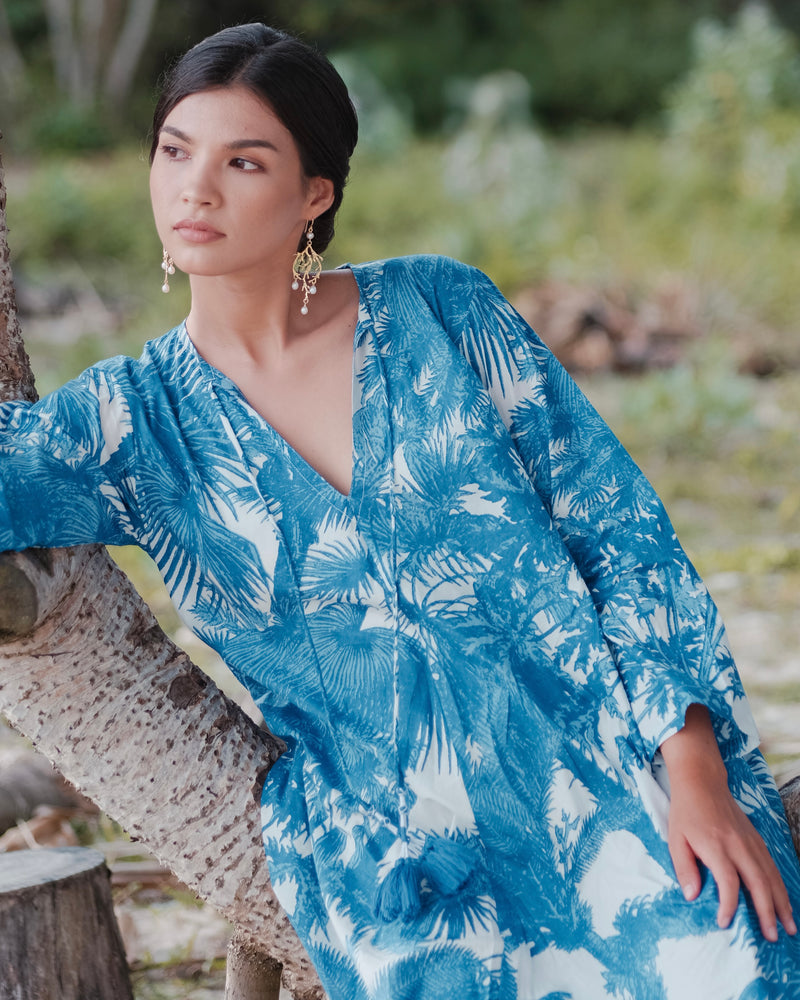 The Jungle Palms Kaftan ~ various colours
