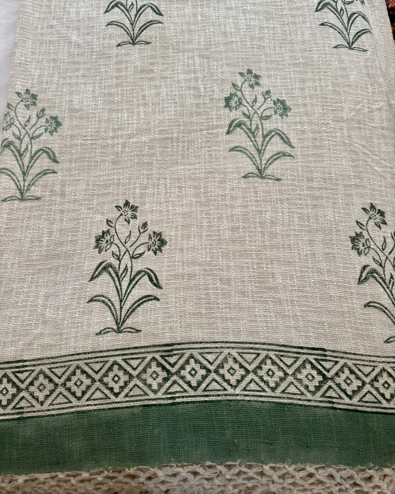 Handwoven Mughal Cotton Blanket ~ various