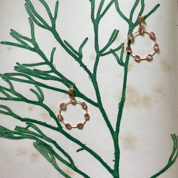 Confetti hoop earrings - The Jungle Emporium