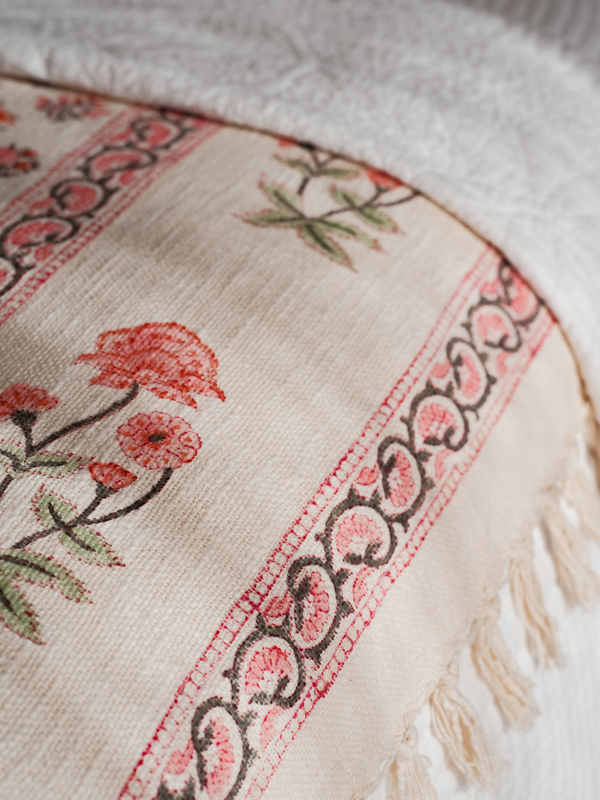 Handwoven Mughal Cotton Blanket ~ various