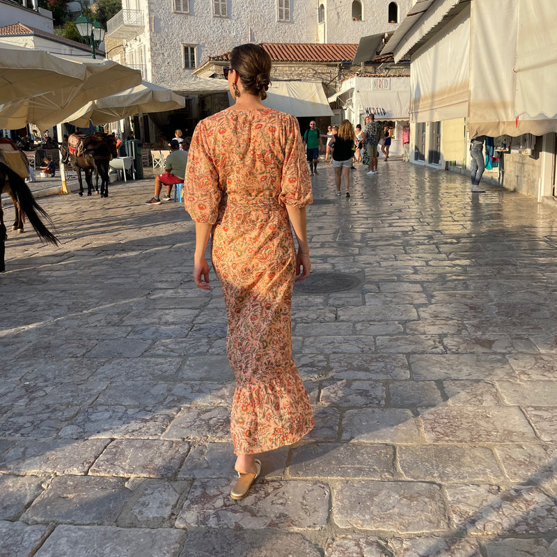 The Olympia wrap dress ~ Various Colours