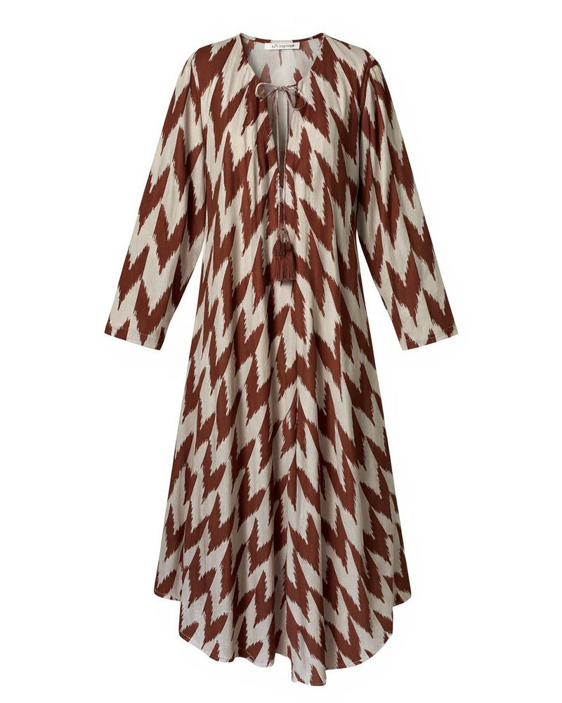 The Carlotta Ikat Kaftan