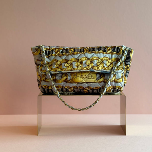 The Confetti Bag ~ Vintage CHANEL Silk Scarf
