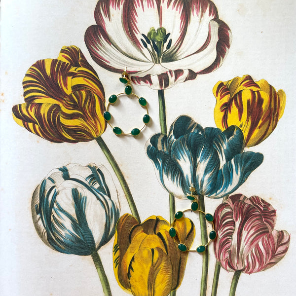 Confetti hoop earrings - The Jungle Emporium