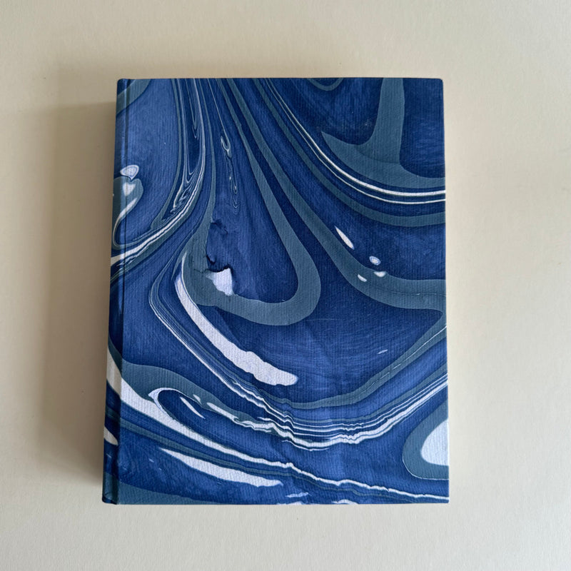 Marbled Handmade Paper Journal ~ various colours - The Jungle Emporium