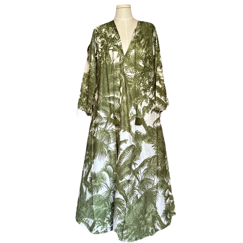 The Jungle Palms Kaftan ~ various colours - The Jungle Emporium