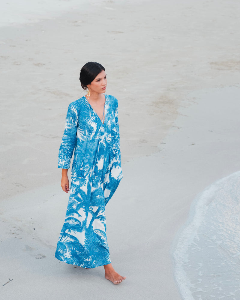 The Jungle Palms Kaftan ~ various colours