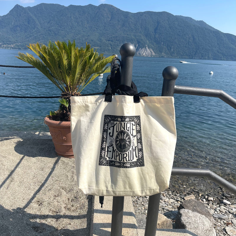 The Jungle Emporium Charity Tote Bag ~ two sizes - The Jungle Emporium