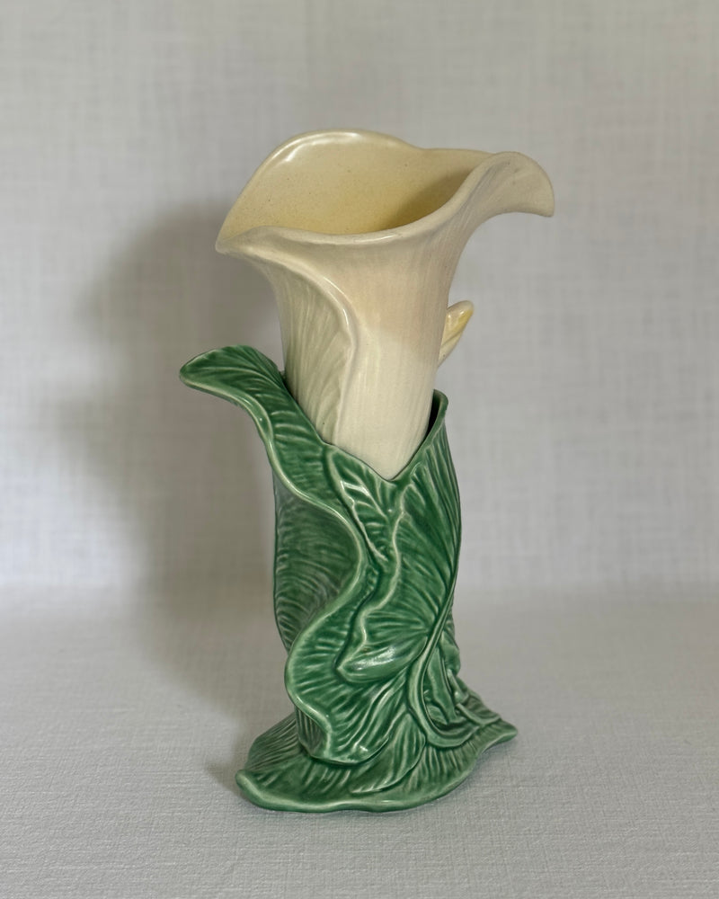 Vintage Art Deco Ceramic Calla Lily Vase from England – The Jungle