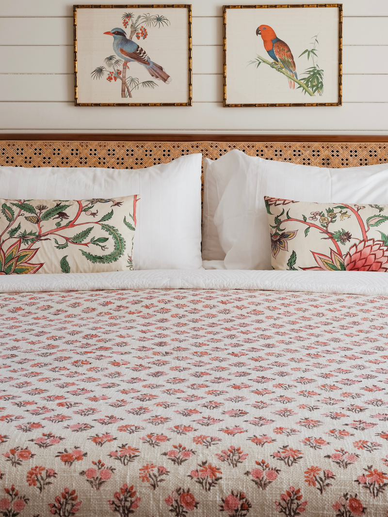 Handwoven Mughal Cotton Blanket ~ various