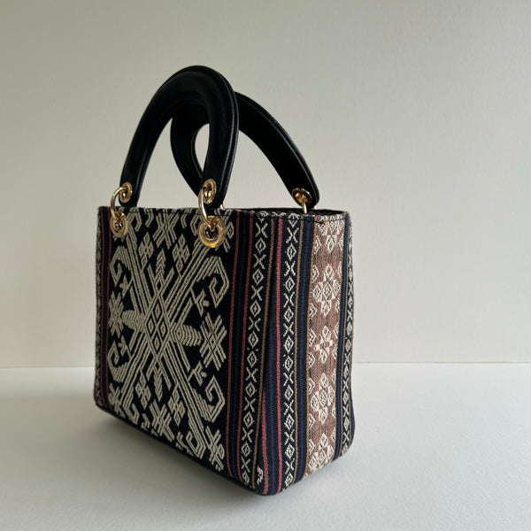 The Rinca Bag ~ Monochrome Ikat