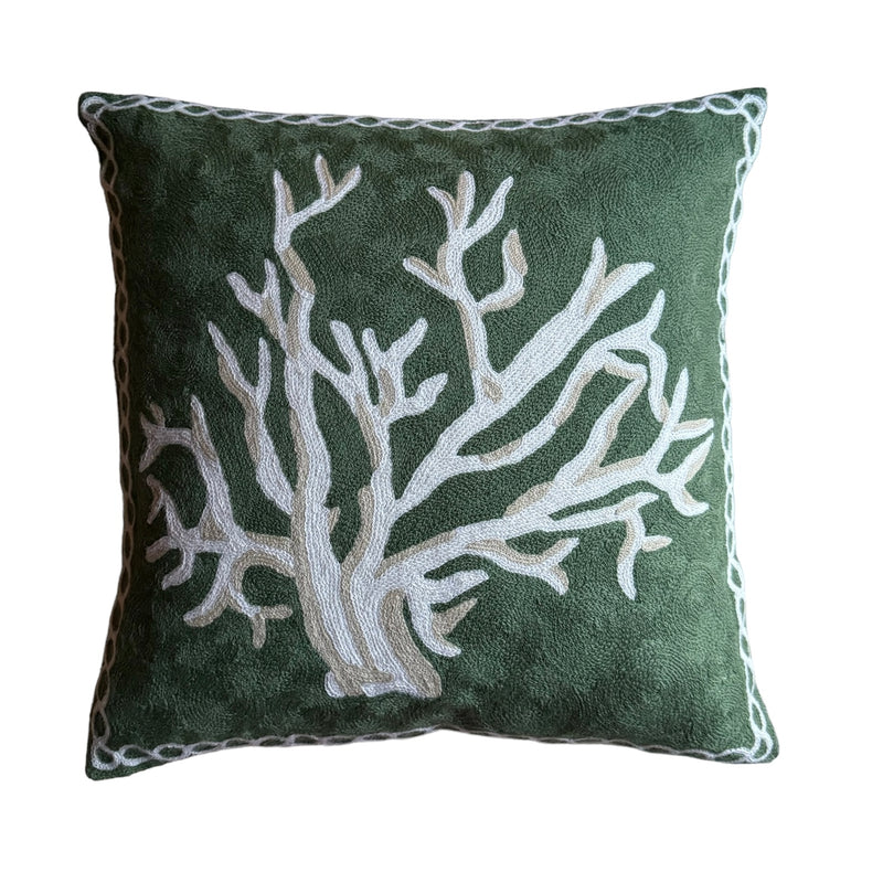 Il Corallo Cushion Cover ~ various colours - The Jungle Emporium