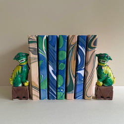 Marbled Handmade Paper Journal ~ various colours - The Jungle Emporium