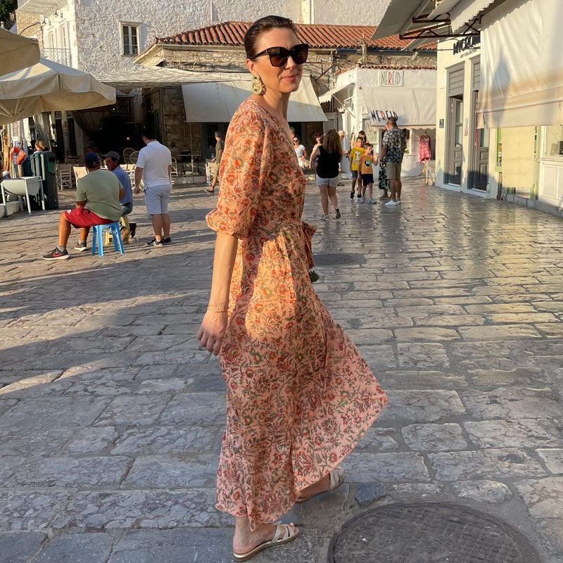 The Olympia wrap dress ~ Various Colours