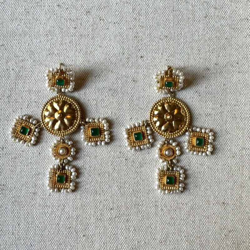 Hera chandelier earrings