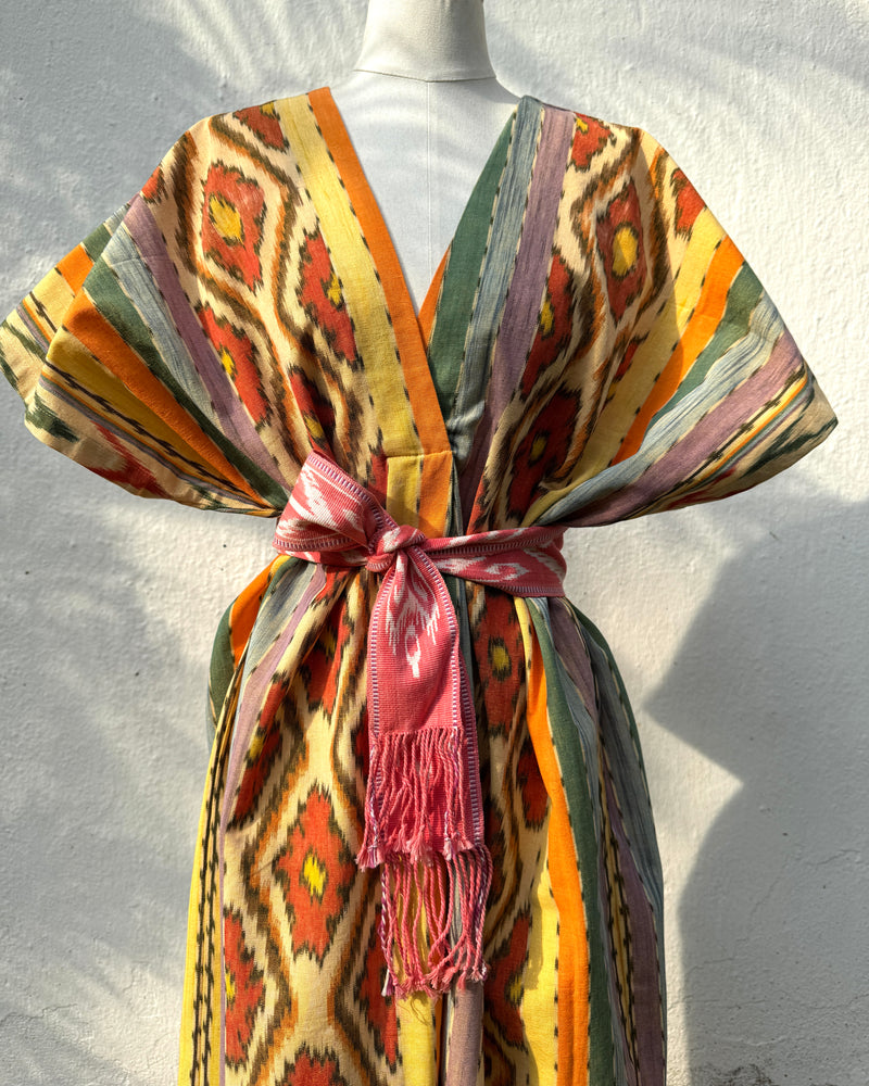 The Ikat Belt ~ Pink & Purple shades
