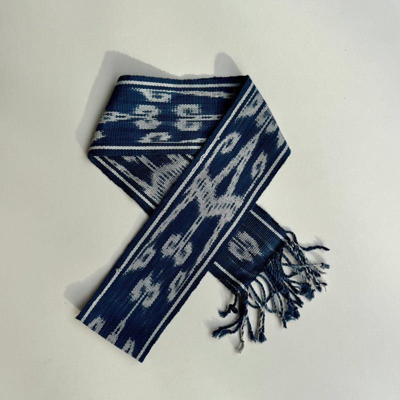 The Ikat Belt ~ Blue shades