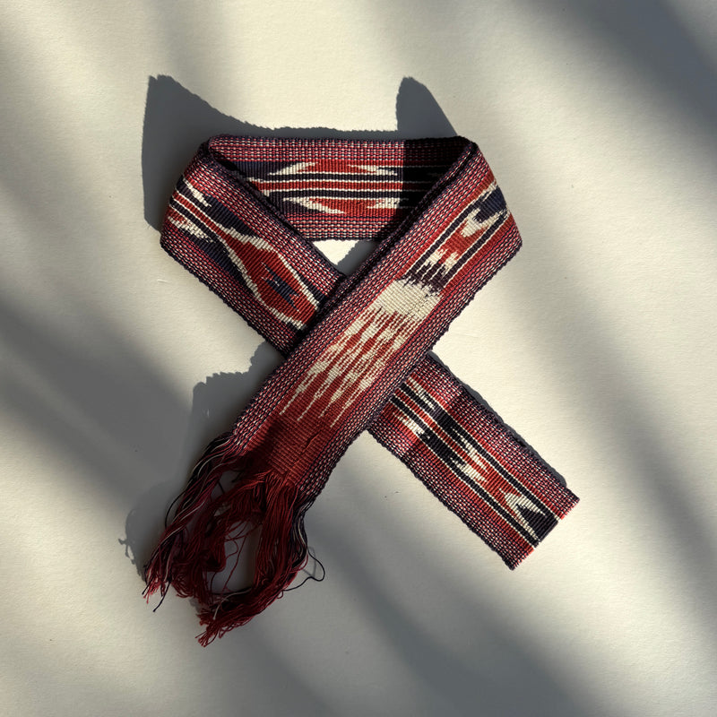 The Ikat Belt ~ Pink & Purple shades
