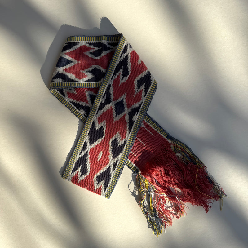The Ikat Belt ~ Pink & Purple shades