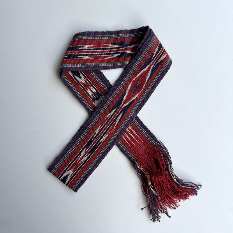 The Ikat Belt ~ Pink & Purple shades