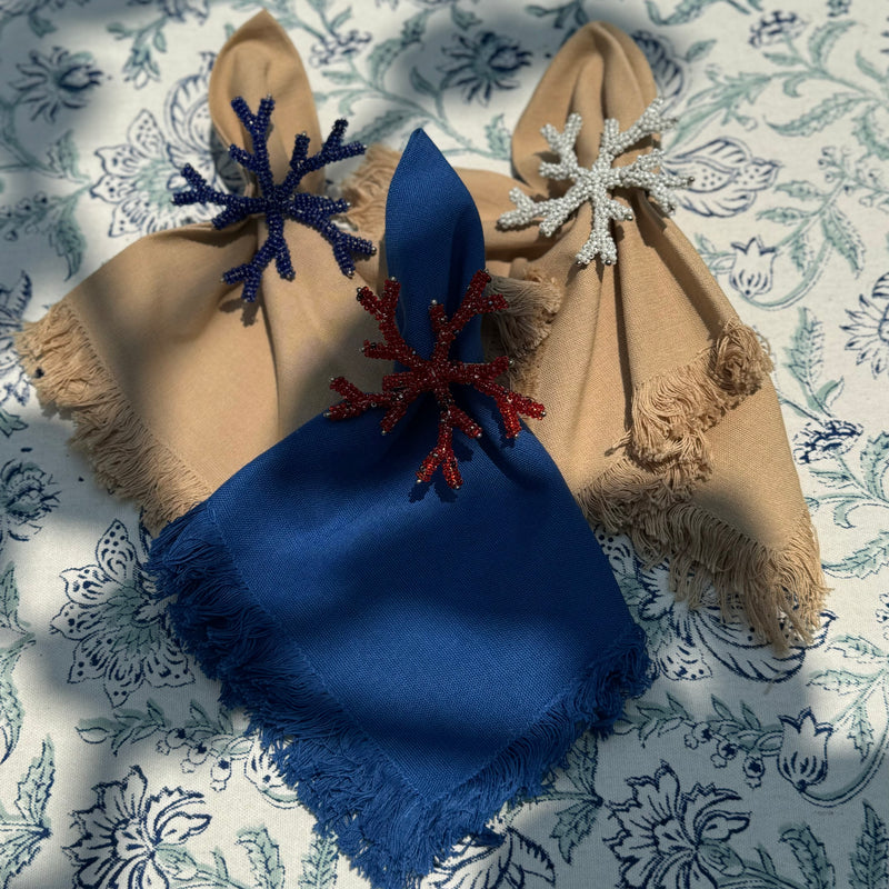 Coral Napkin Rings ~ various colours