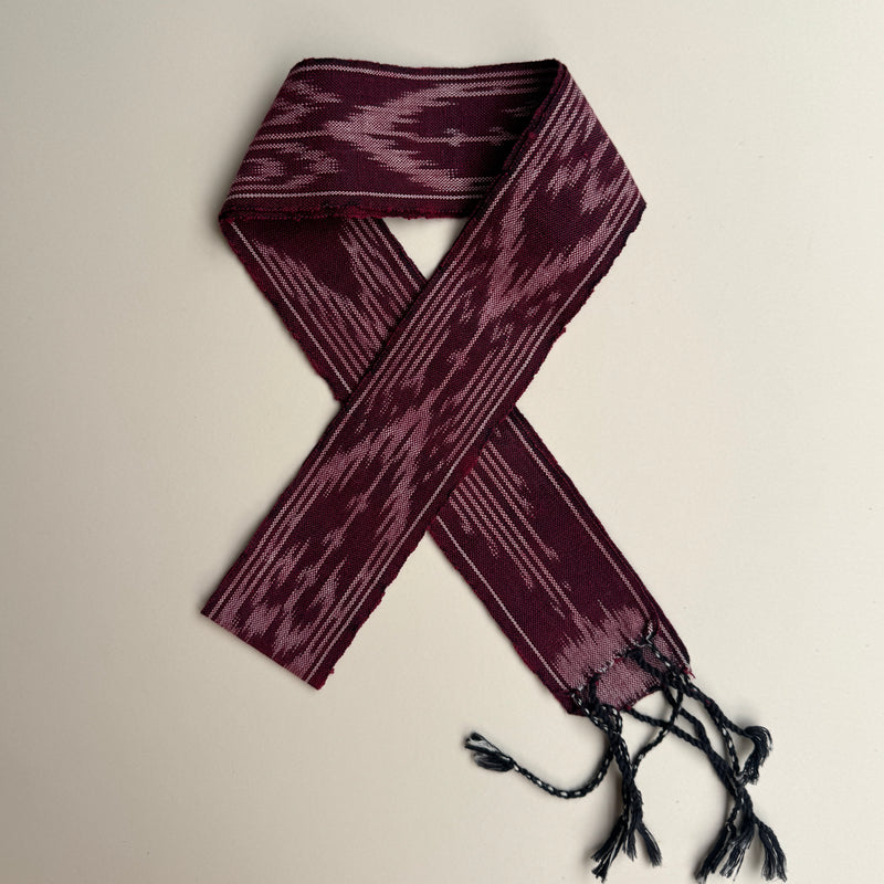 The Ikat Belt ~ Pink & Purple shades