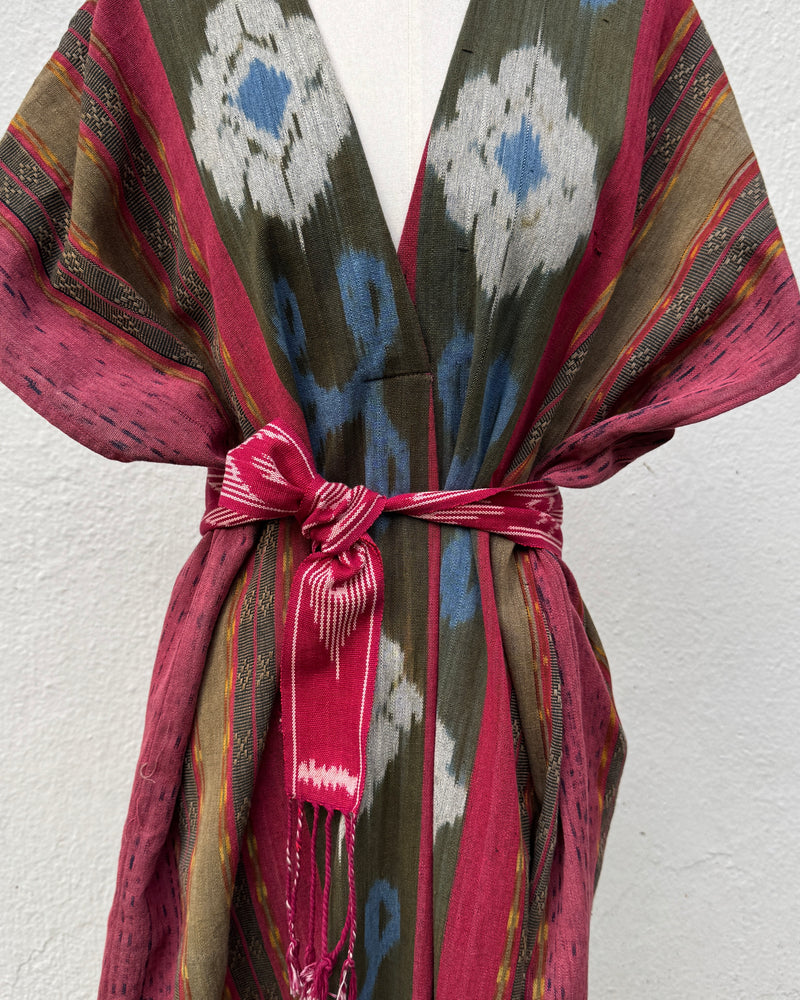 The Ikat Belt ~ Pink & Purple shades