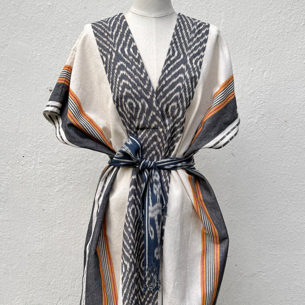 The Ikat Belt ~ Blue shades