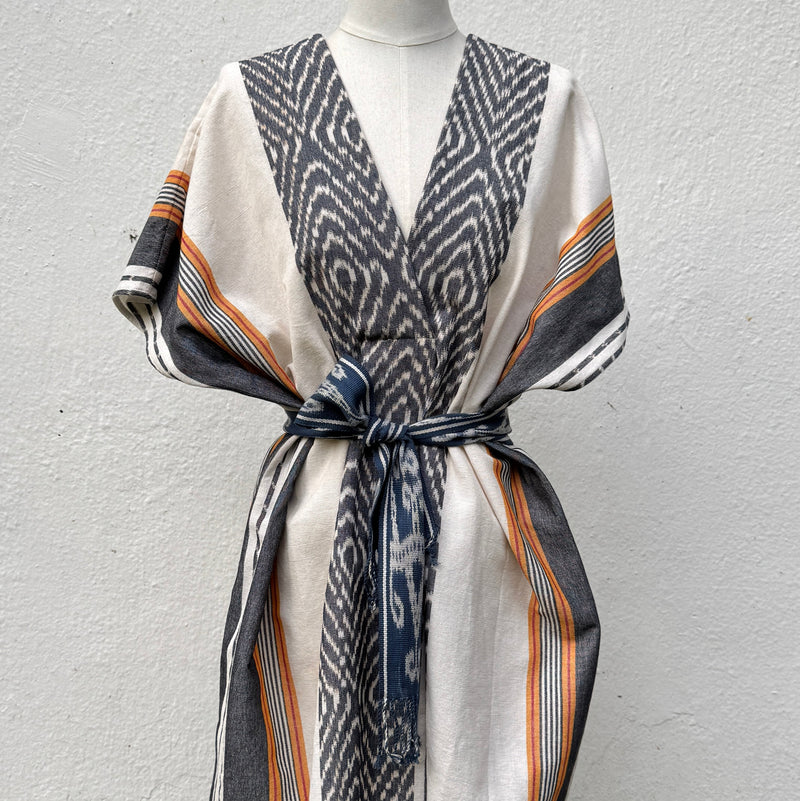 The Ikat Belt ~ Blue shades