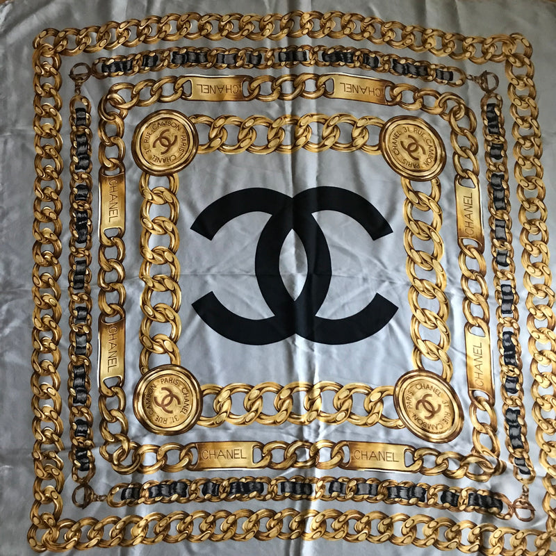 The Confetti Bag ~ Vintage CHANEL Silk Scarf