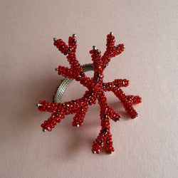 Coral Napkin Rings ~ various colours