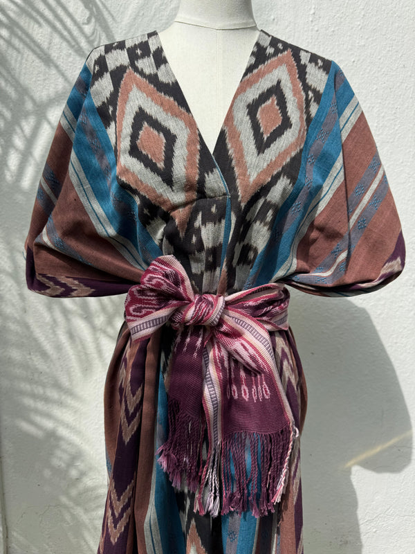 Handwoven wide Ikat Belt ~ No 1
