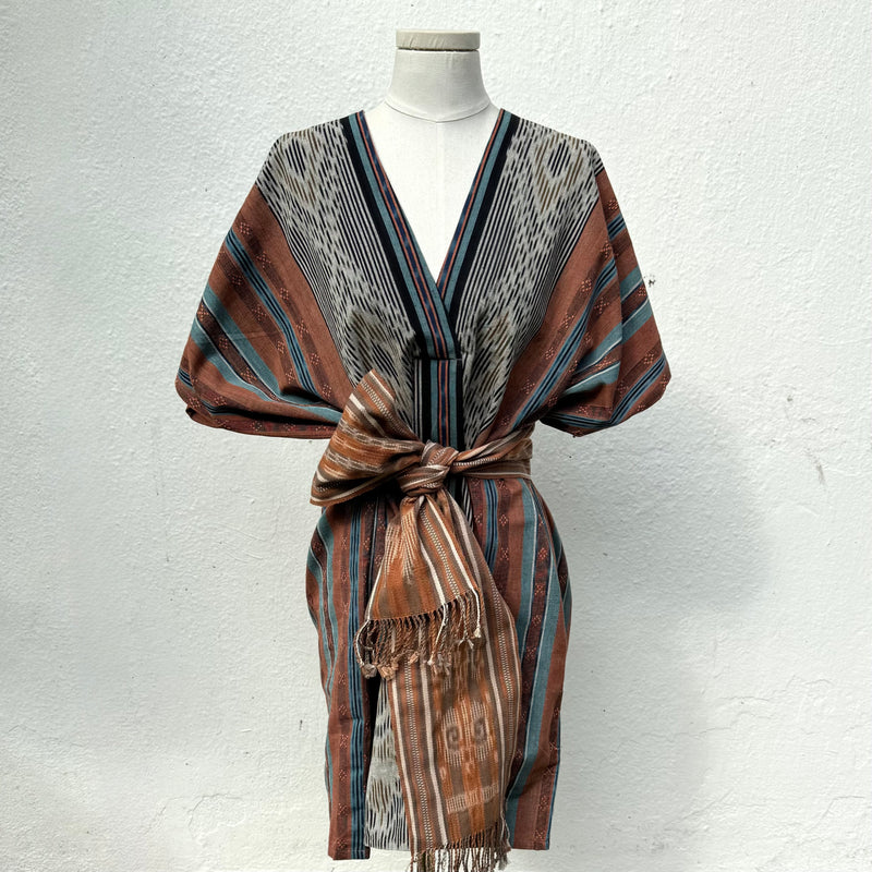 Handwoven wide Ikat Belt ~ No 2
