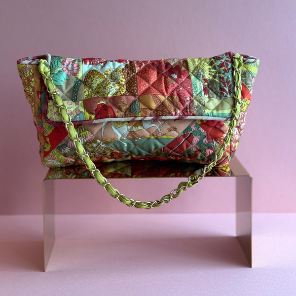 The Confetti Bag ~ Vintage Hermès Carré ‘Tout En Quilt’