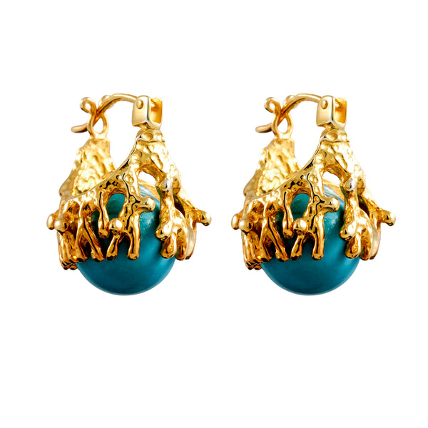 Calypso Turquoise Earrings