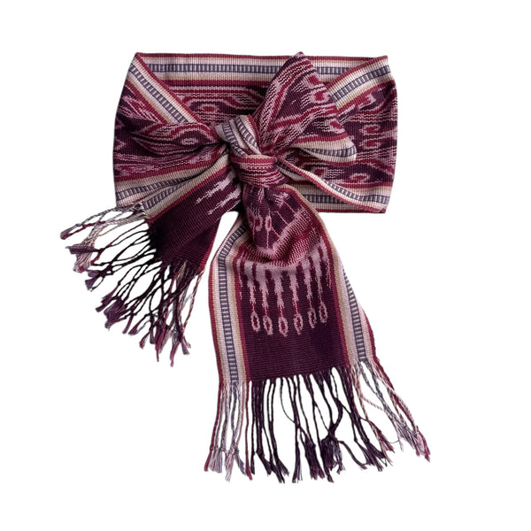 Handwoven wide Ikat Belt ~ No 1