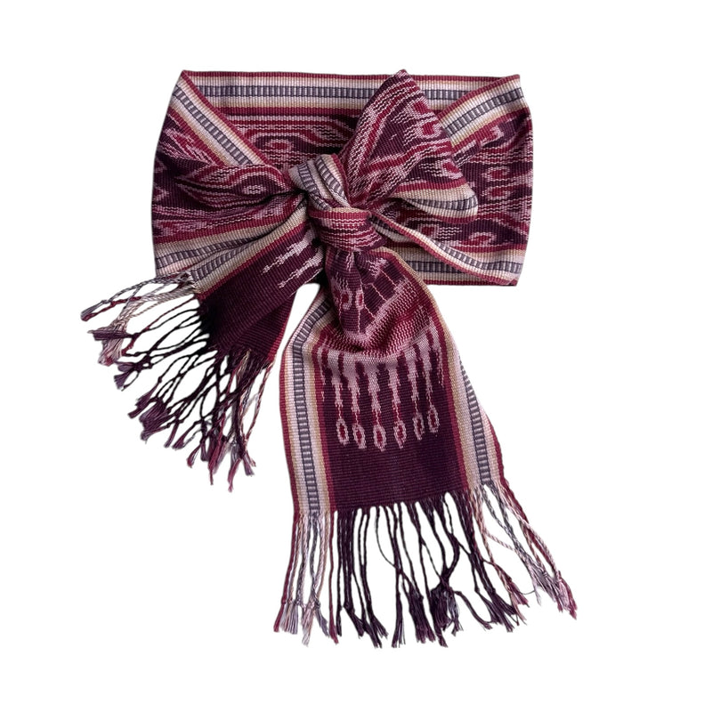 Handwoven wide Ikat Belt ~ No 1