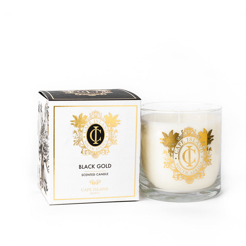 Cape Island Candle ~ Black Gold