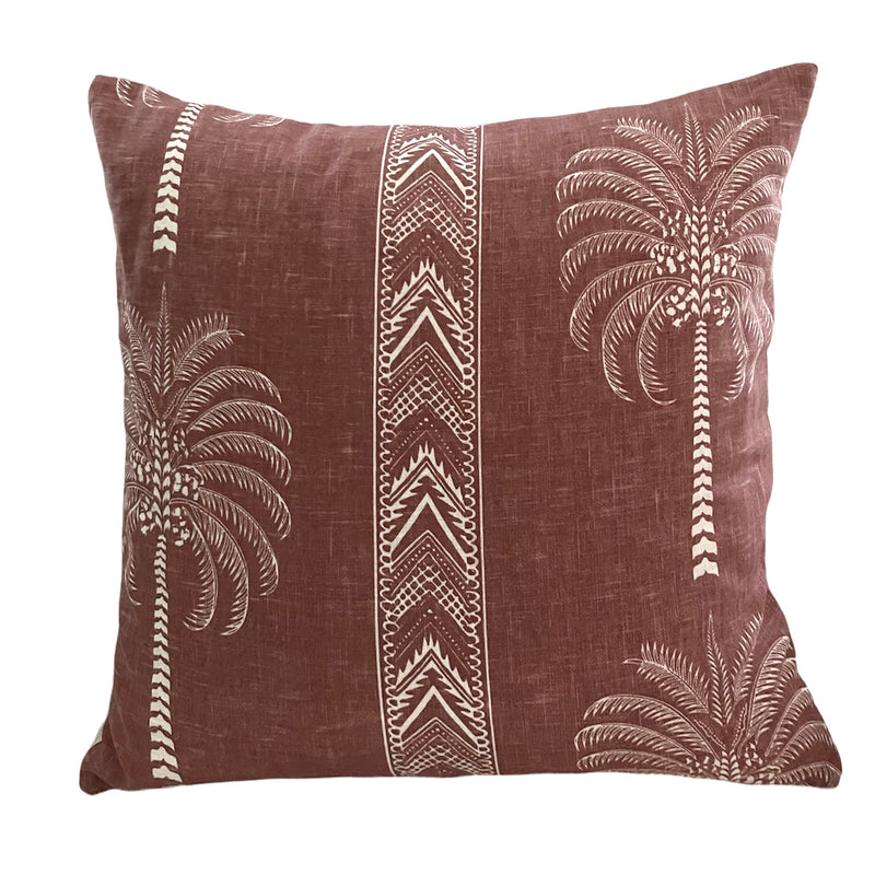 Palma cotton cushion cover ~ various colours