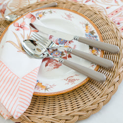 Helios 4 piece cutlery set ~ Taupe - The Jungle Emporium