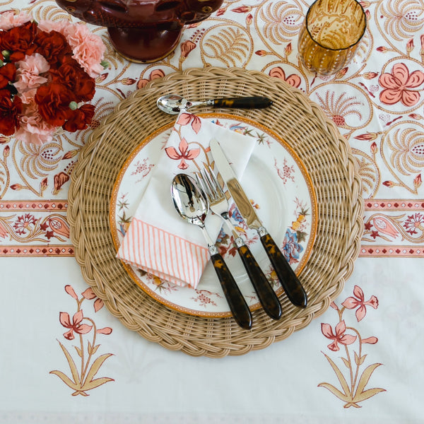 Omega 4 piece cutlery set ~ Tortoiseshell
