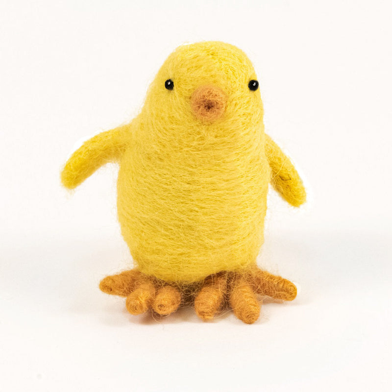 Felted wool Easter chick from Guatemala - The Jungle Emporium