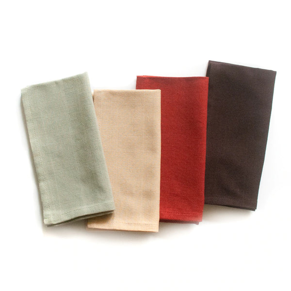 Handwoven cotton napkin ~ various colours - The Jungle Emporium