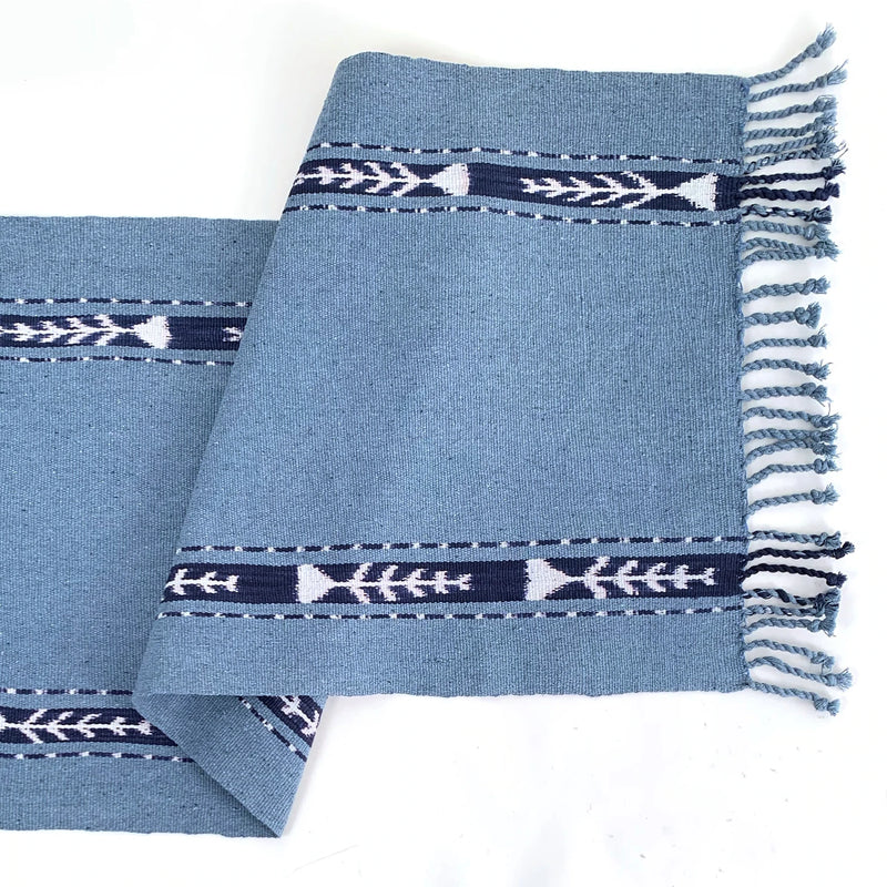 Handwoven Ikat Table Runner  ~ various colours - The Jungle Emporium