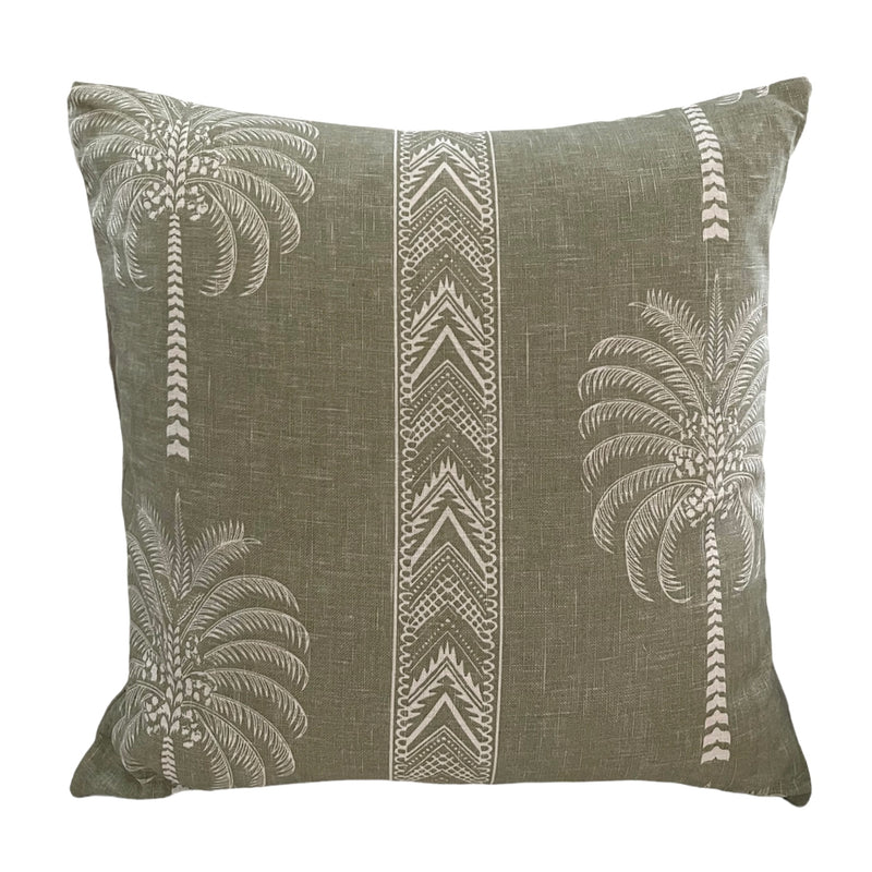 Palma cotton cushion cover ~ various colours