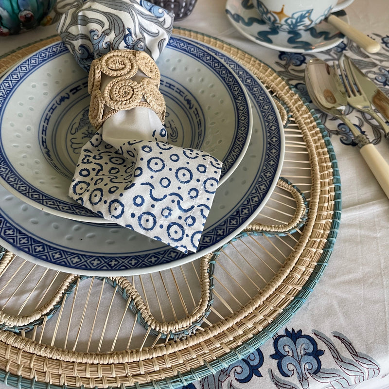 Alina Iraca Palm Placemats ~ Various Colours - The Jungle Emporium